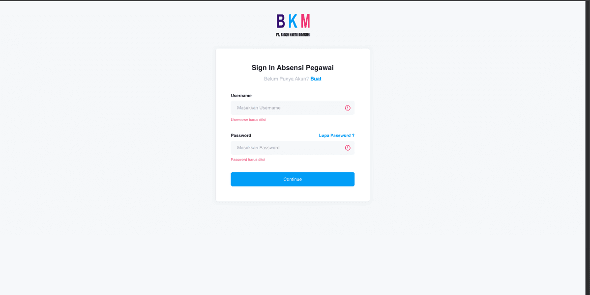 Absensi BKM Paiton